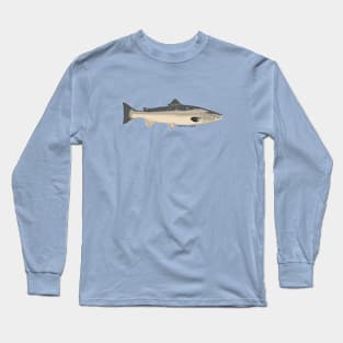 Salmo salar cartoon Long Sleeve T-Shirt